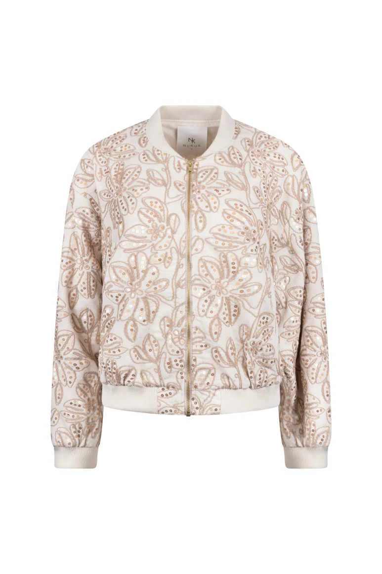 Nukus Ginny Bomber Paillet sand - Afbeelding 11